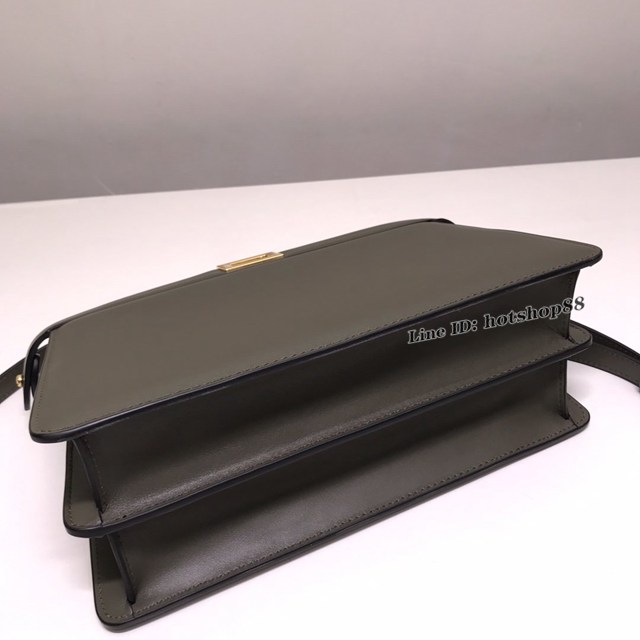 FENDI專櫃精品綠色Peekaboo包包 芬迪Iconic Peekaboo I See U水準設計手袋手提包 fdzg2727